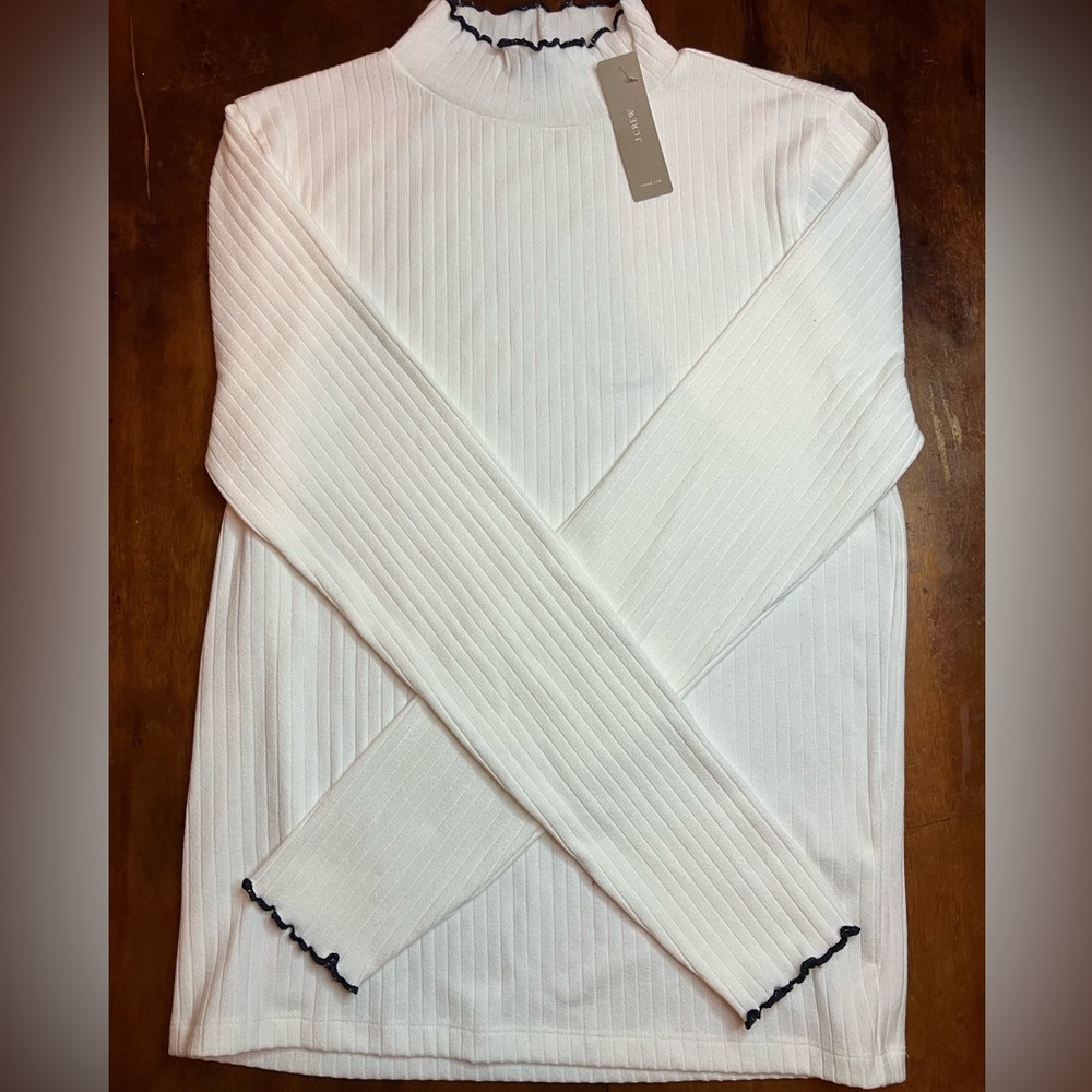 J. Crew mock turtleneck NWT